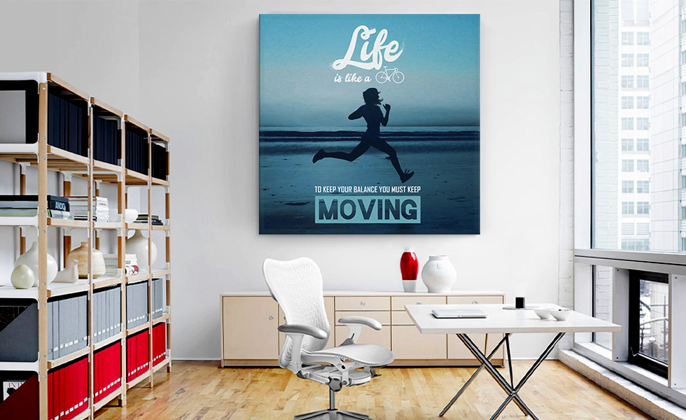 Life Is Like A Bicycle Keep Moving Motivational