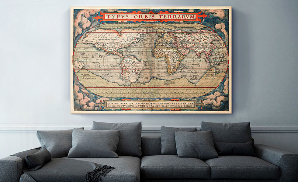 World Map 1579